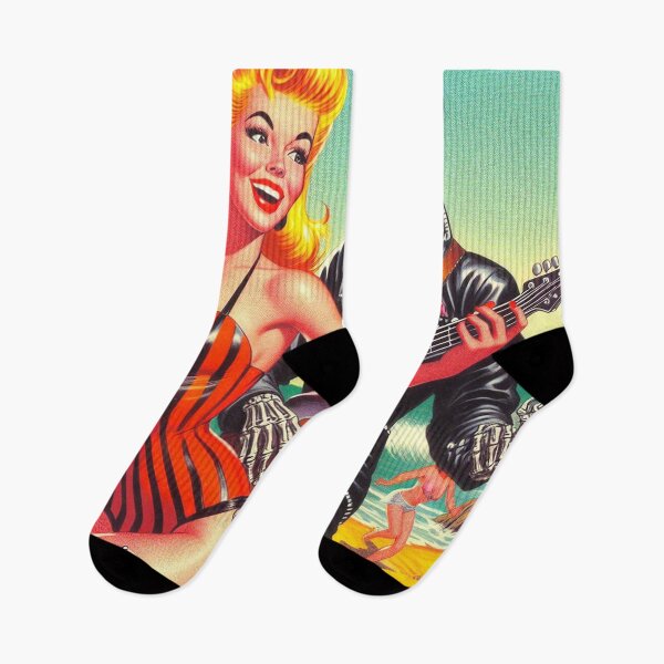 Item preview, Rockabilly de playa designed and sold by PulpVintage.