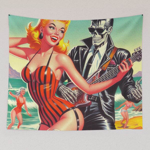 Item preview, Beach Rockabilly designed and sold by PulpVintage.
