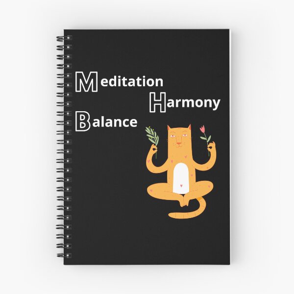 Item preview, Meditation Harmony Balance funny gifts for cat lovers Chinese medicine holistic designed and sold by MalwaLand.