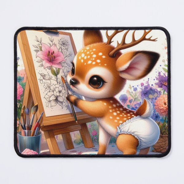 Item preview, Deer Artist! designed and sold by DEKA777.