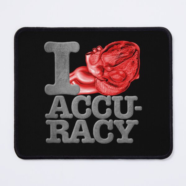 Item preview, I heart accuracy. v.7 designed and sold by x1brett.