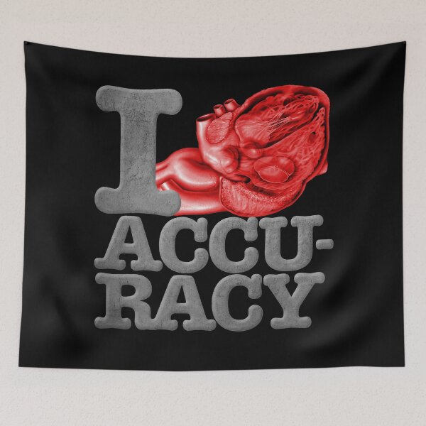 Item preview, I heart accuracy. v.7 designed and sold by x1brett.