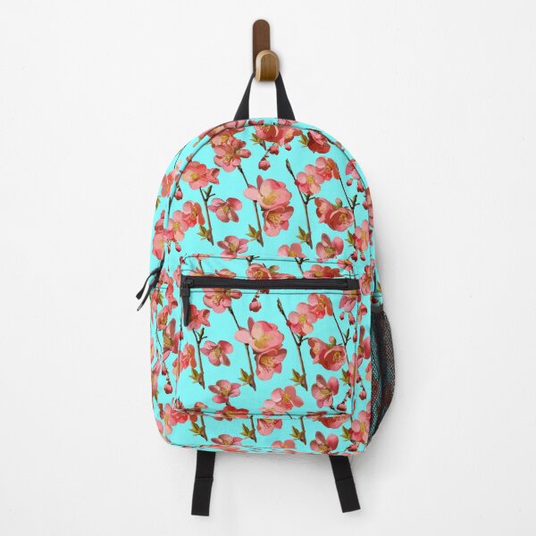 Item preview, Crabapple Blossoms 2024 on Cyan Repeat 5748 designed and sold by Art in My Loft.