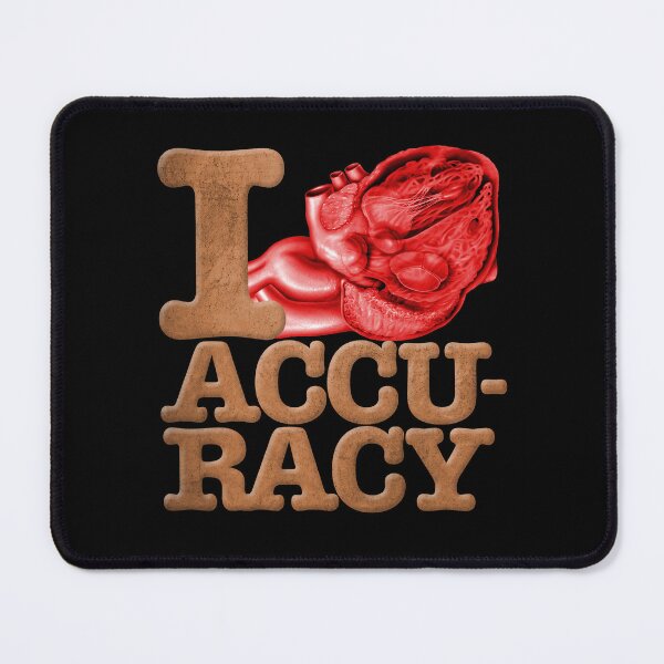 Item preview, I heart accuracy. v.8 designed and sold by x1brett.