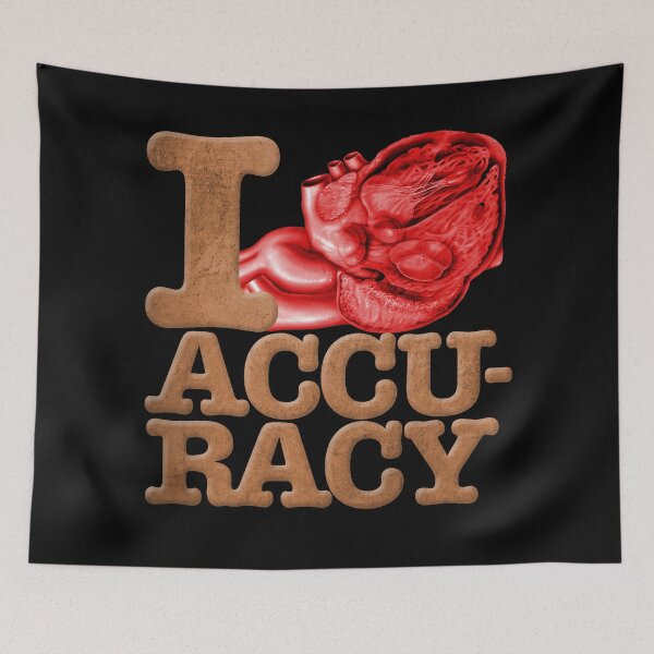 Item preview, I heart accuracy. v.8 designed and sold by x1brett.