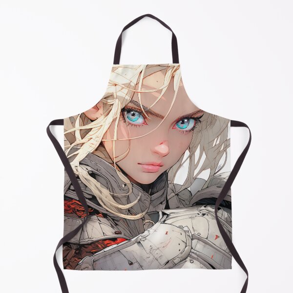Item preview, Blue Eye Fantasy Valkyrie Warrior Anime Girl designed and sold by bubblegoth.
