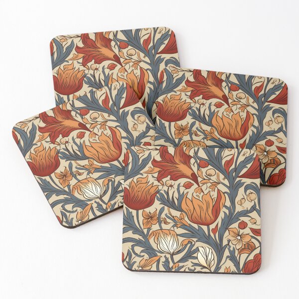 Item preview, Art Nouveau Florals designed and sold by Digital-Lys.