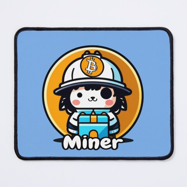 Item preview, Cute Bitcoin miner designed and sold by Roxburylane.