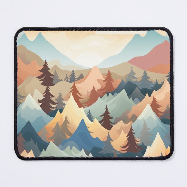 Item preview, Forest Mountains Nature Landscape designed and sold by NicolasGlowArt.