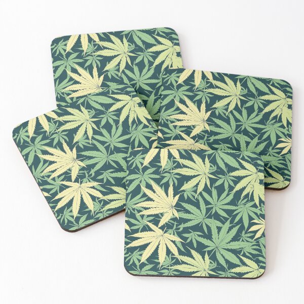 Item preview, Copy of Cannabis leaf pattern seamless digital arts designed and sold by Panom Suavichien.