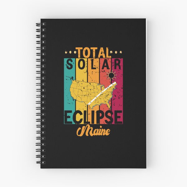 Item preview, Eclipse Memories In Maine, Total Solar Sclipse Funny Vintage Retro USA 08.04.2024 designed and sold by ArtByKatti.