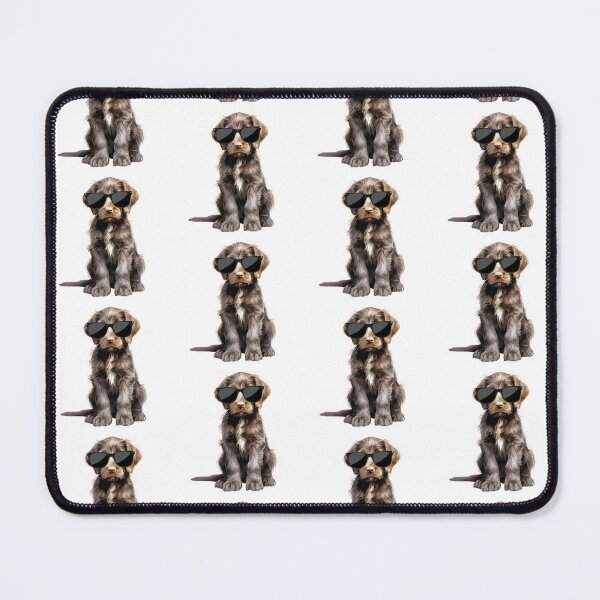 Item preview, German Wirehaired Pointer Puppy Wearing Sunglasses designed and sold by TheAnimalZ00.