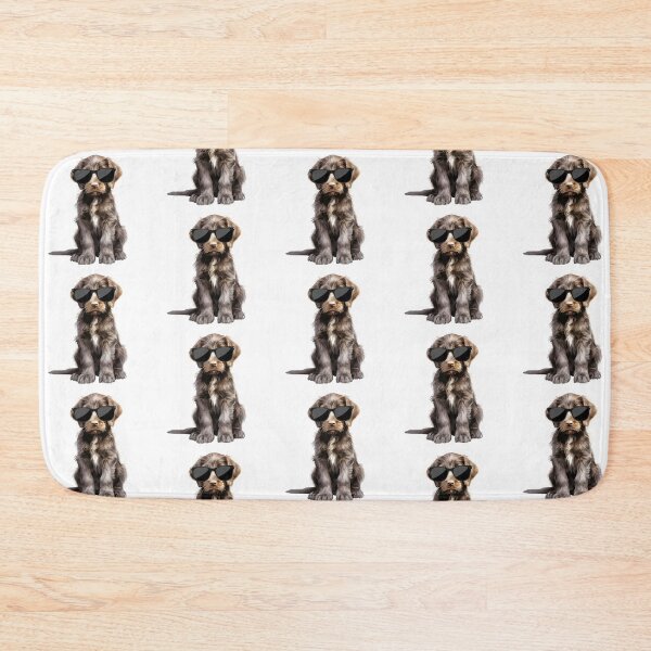 Item preview, German Wirehaired Pointer Puppy Wearing Sunglasses designed and sold by TheAnimalZ00.