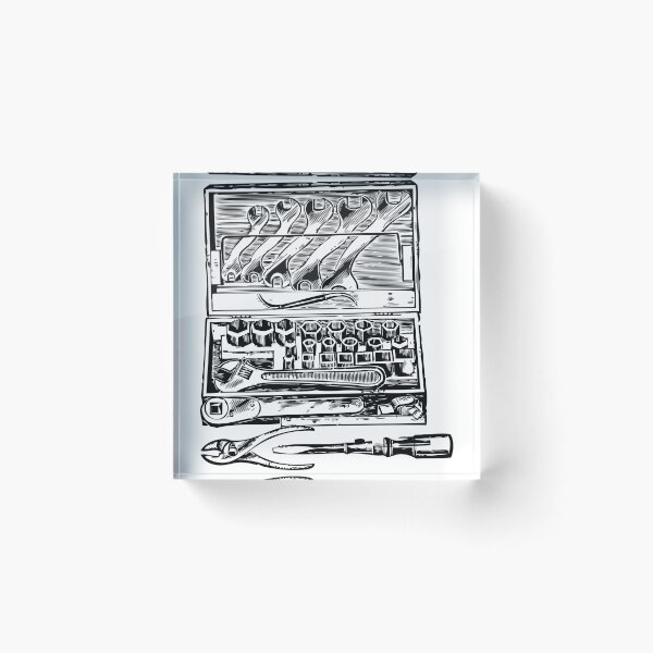 Item preview, Vintage toolbox designed and sold by RaionKeiji.