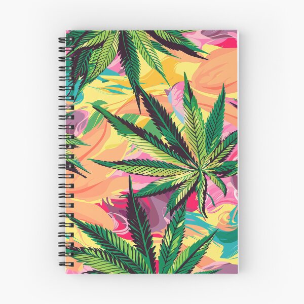 Item preview, Cannabis leaf pattern seamless digital arts designed and sold by Panom Suavichien.