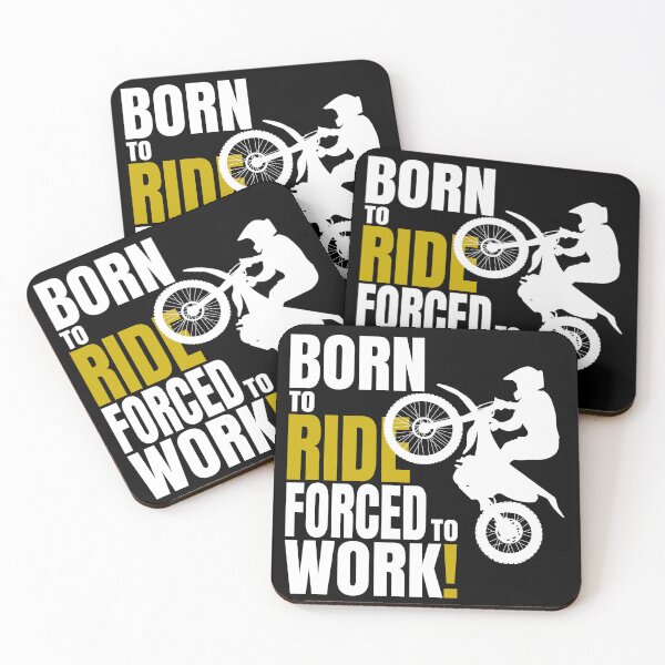 Item preview, Born to ride, forced to work. designed and sold by SunriseD.