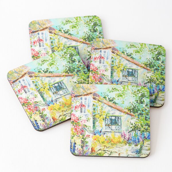 Item preview, Cozy home original painting designed and sold by BeeTartprints.