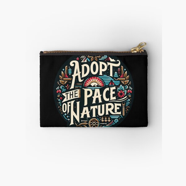 Item preview, Adopt the pace of nature, typography designed and sold by maxmaj.