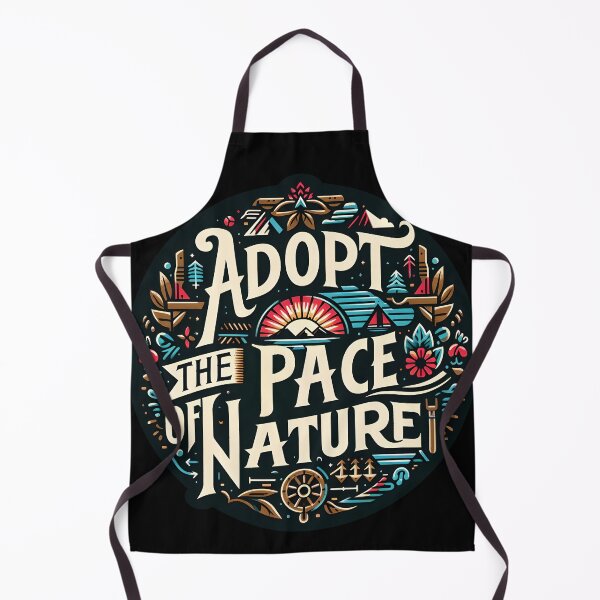 Item preview, Adopt the pace of nature, typography designed and sold by maxmaj.