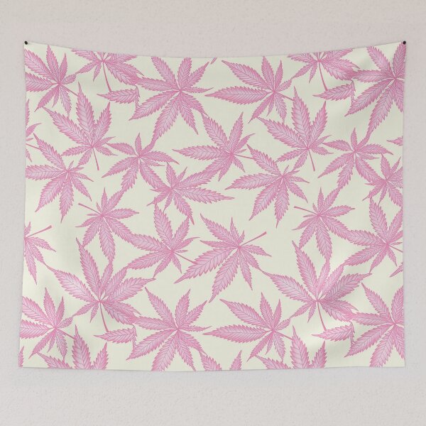 Item preview, Cannabis leaf pattern seamless digital arts designed and sold by Panom Suavichien.
