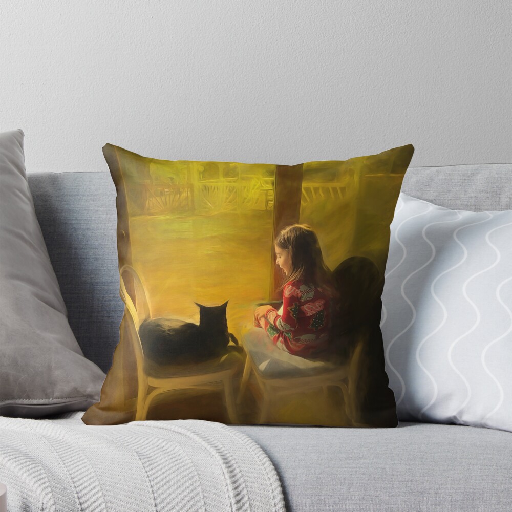 Item preview, Throw Pillow designed and sold by johnrivera.