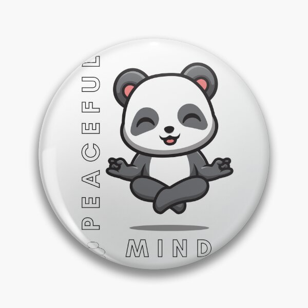 Item preview, Baby Panda in relaxation and zen Mind Set mode. designed and sold by DamiCrea82.