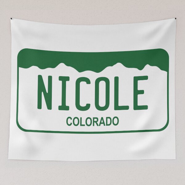 Item preview, Colorado License Plate - Nicole designed and sold by rracheell.