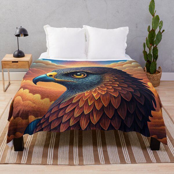 Item preview, Zopilote Viendo Atardecer Nubes Coloridas designed and sold by Lelijo.