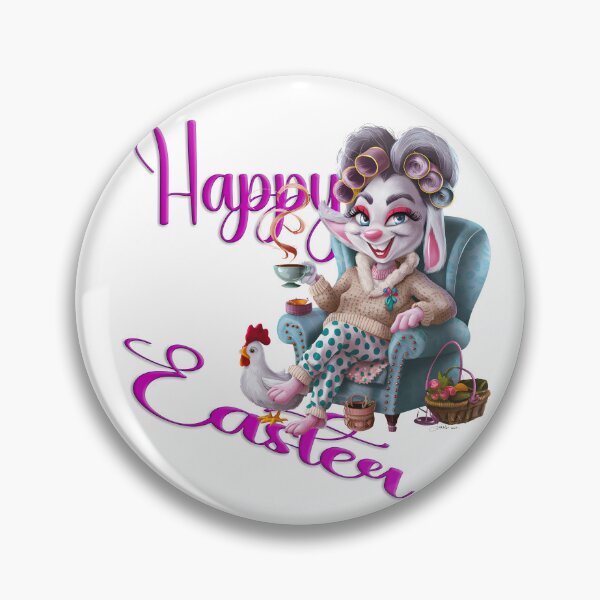 Item preview, Happy Easter Bunny designed and sold by Carbon-Hop.