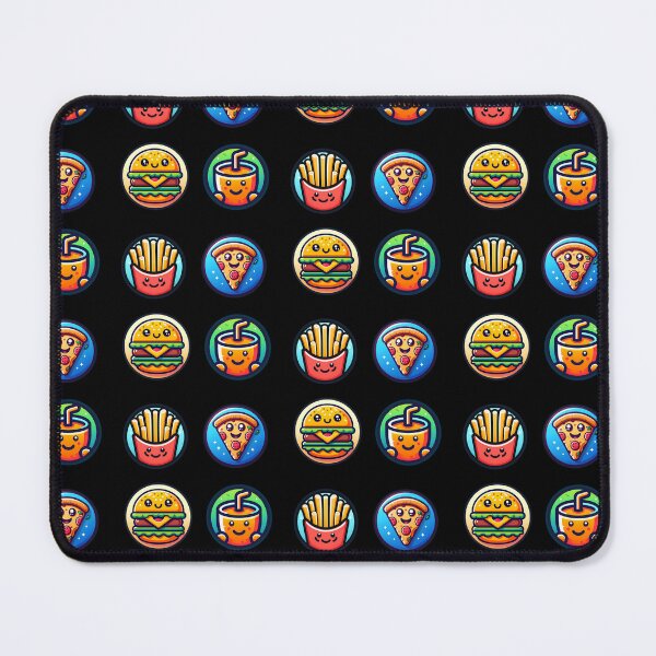 Item preview, Bulk 4 Pieces Fast Food High Resolution Illustrations designed and sold by hello-ib.