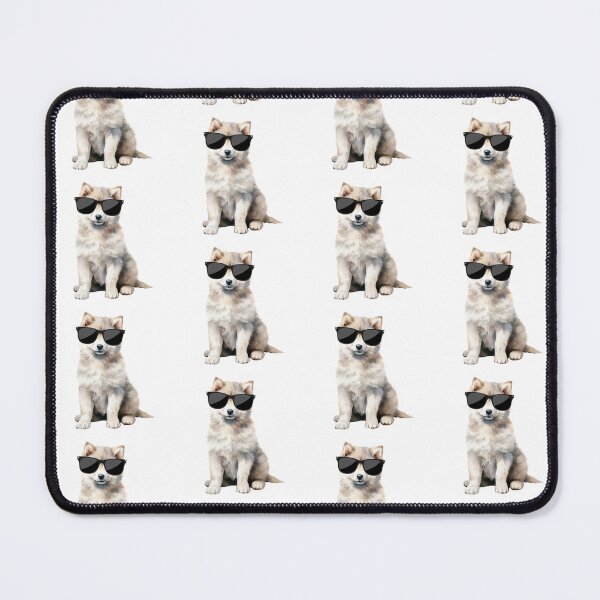 Item preview, Greenland Puppy Wearing Sunglasses designed and sold by TheAnimalZ00.