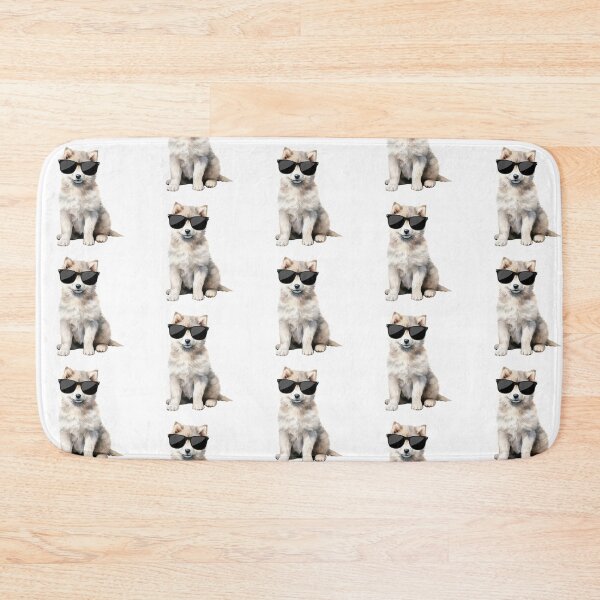 Item preview, Greenland Puppy Wearing Sunglasses designed and sold by TheAnimalZ00.
