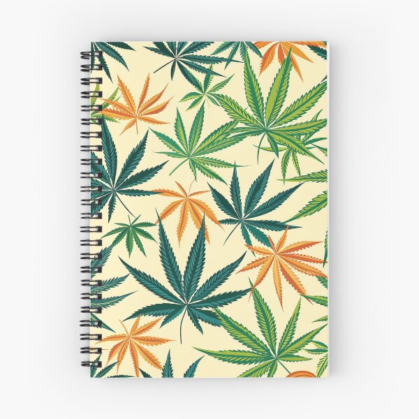 Item preview, Cannabis leaf pattern seamless digital arts designed and sold by Panom Suavichien.