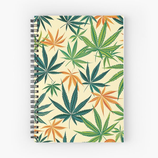 Item preview, Cannabis leaf pattern seamless digital arts designed and sold by Panom Suavichien.