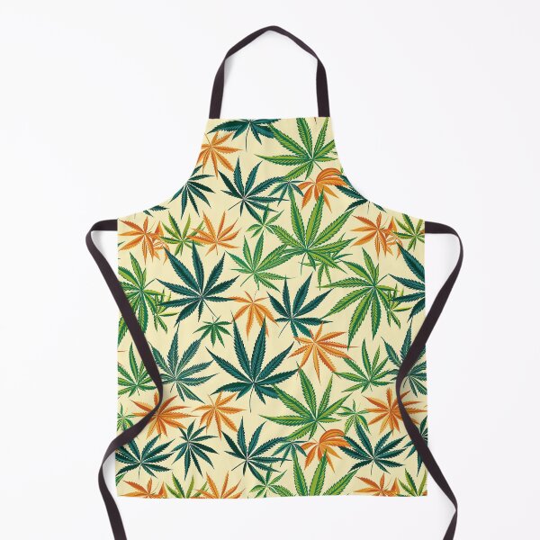Item preview, Cannabis leaf pattern seamless digital arts designed and sold by Panom Suavichien.