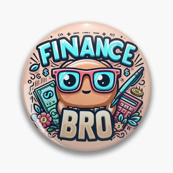 Item preview, Finance Bro, typography,PUN designed and sold by maxmaj.