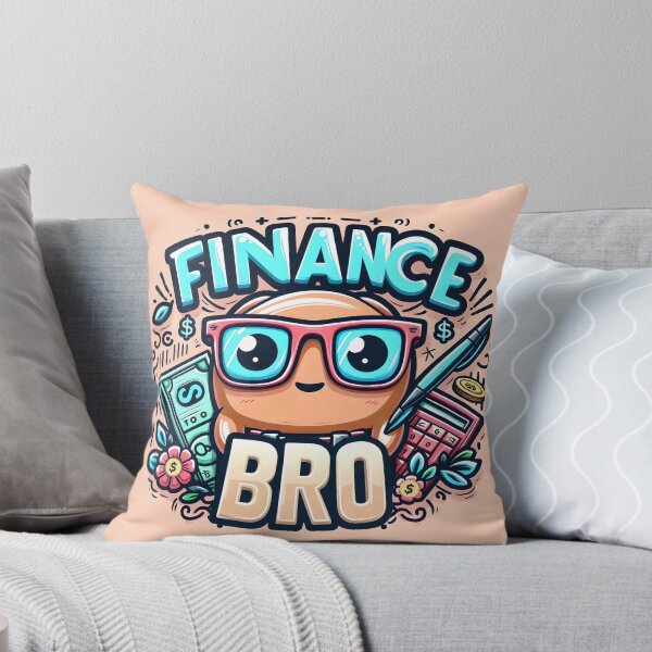 Item preview, Finance Bro, typography,PUN designed and sold by maxmaj.