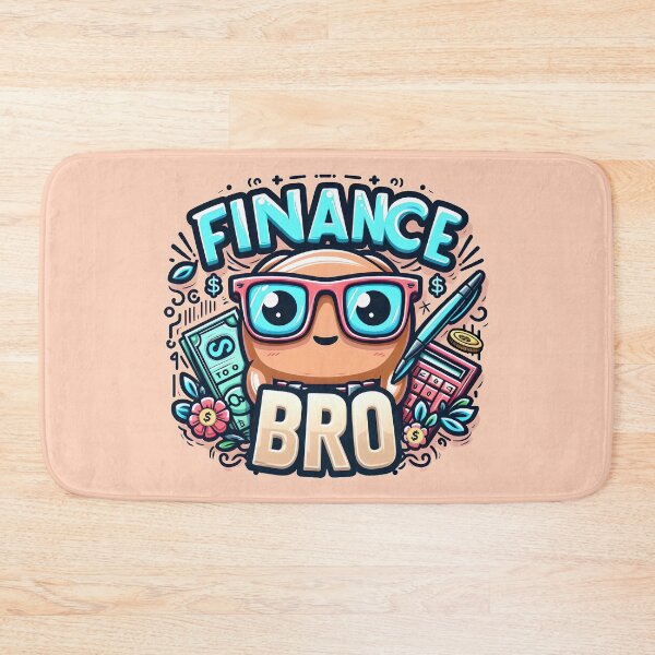 Item preview, Finance Bro, typography,PUN designed and sold by maxmaj.