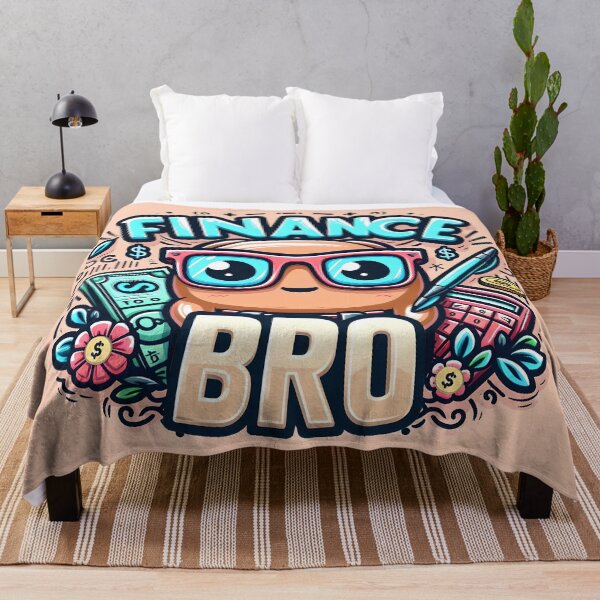 Item preview, Finance Bro, typography,PUN designed and sold by maxmaj.