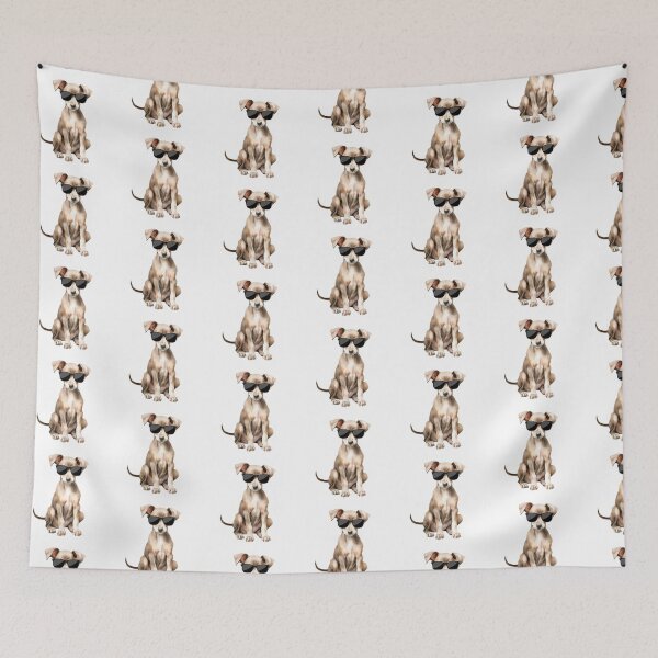 Item preview, Greyhound Puppy Wearing Sunglasses designed and sold by TheAnimalZ00.