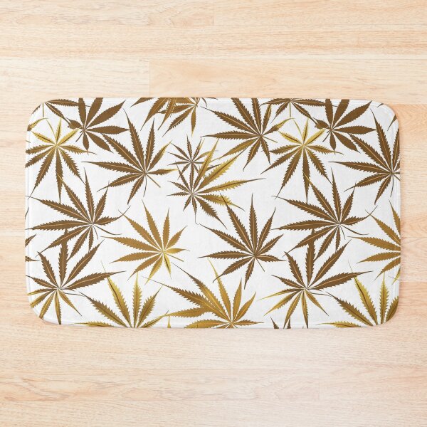 Item preview, Cannabis leaf pattern seamless digital arts designed and sold by Panom Suavichien.