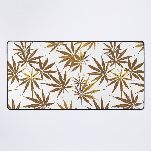 Item preview, Cannabis leaf pattern seamless digital arts designed and sold by Panom Suavichien.
