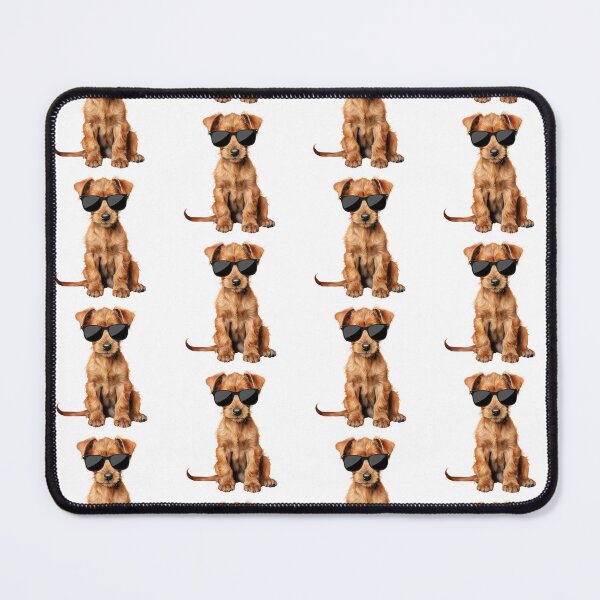 Item preview, Irish Terrier Puppy Wearing Sunglasses designed and sold by TheAnimalZ00.