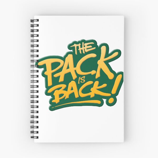 Item preview, The pack is Back Green bay football designed and sold by Pixelmatrix.