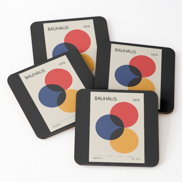 Item preview, Bauhaus 1919 inspired artwork, Exhibition Poster, Modern Art Bauhaus designed and sold by Gui Furtado.