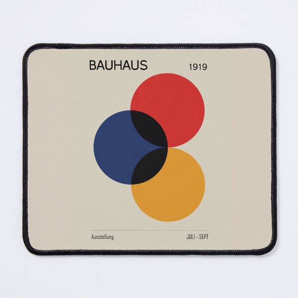 Item preview, Bauhaus 1919 inspired artwork, Exhibition Poster, Modern Art Bauhaus designed and sold by Gui Furtado.