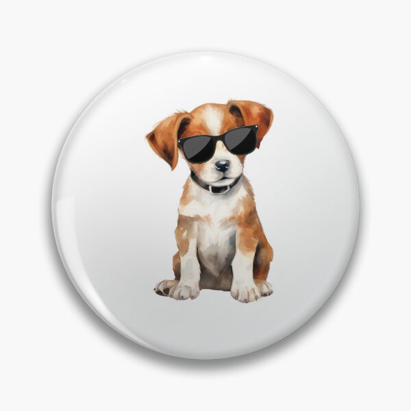 Item preview, Jack Russell Terrier Puppy Wearing Sunglasses designed and sold by TheAnimalZ00.