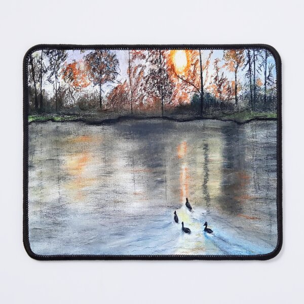 Item preview, "Petite balade vespérale sur le lac" (= a little evening stroll on the lake) designed and sold by Isa-Isarielle.
