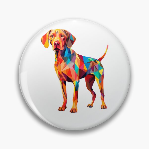 Item preview, Colorful Geometric Vizsla designed and sold by Ripper19.