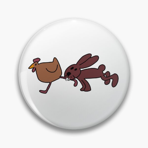 Item preview, Rabbit and chicken  designed and sold by Eolithic.